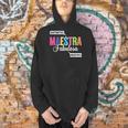 Maestra Fabulosa Bilingual Spanish Espanol Teacher School Men Hoodie, gift for family, gift for coworker