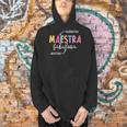 Maestra Fabulosa Maestra De EspañOl Spanish Teacher Men Hoodie, gift for family, gift for coworker