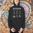 Nerdy Vintage Wave Behavior Physics Science Teacher Geek Men Women Girls Kids Men Hoodie, Science Teacher Hoodies, gift for family, gift for coworker