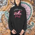 In October We Wear Pink Apple Teacher Daisy Breast Cancer Men Hoodie, gift for family, gift for coworker