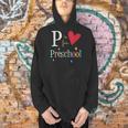 P Is For Preschool Teacher Student Back To School Men Hoodie, gift for family, gift for coworker P Is For Preschool Teacher Student Back To School Men Hoodie, gift for family, gift for coworker