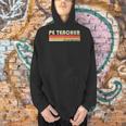 PE TEACHER Job Title Profession Birthday Worker Idea Men Hoodie, Pe Teacher Hoodies, gift for family, gift for coworker