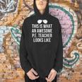 PE Teacher Sunglasses What Awesome Looks Like Men Hoodie, Pe Teacher Hoodies, gift for family, gift for coworker