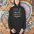 Pre-K Teacher Adventure Begins First Day Preschool Teachers Men Hoodie, gift for family, gift for coworker Pre-K Teacher Adventure Begins First Day Preschool Teachers Men Hoodie, gift for family, gift for coworker