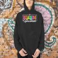 Reading Specialist Back To School Reading Teacher Men Hoodie, gift for family, gift for coworker Reading Specialist Back To School Reading Teacher Men Hoodie, gift for family, gift for coworker