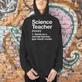 Science Teacher Definition Back To School First Day Men Hoodie, Science Teacher Hoodies, gift for family, gift for coworker Science Teacher Definition Back To School First Day Men Hoodie, Science Teacher Hoodies, gift for family, gift for coworker