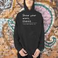 Show Your Work Thanks Math Teacher Men Hoodie, gift for family, gift for coworker Show Your Work Thanks Math Teacher Men Hoodie, gift for family, gift for coworker