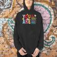 You Are Smart Brave Strong Kind Loved Motivation Teacher Kid Men Hoodie, gift for family, gift for coworker