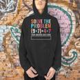Solve The Problem 67 Six Seven Math Teacher School Men Hoodie, gift for family, gift for coworker Solve The Problem 67 Six Seven Math Teacher School Men Hoodie, gift for family, gift for coworker