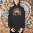 Special Education Shirt Teacher SPED Leopard Boho Rainbow Men Hoodie, gift for family, gift for coworker