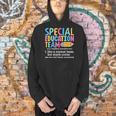 Special Education Team Definition Retro Ed Team Crew Teacher Men Hoodie, gift for family, gift for coworker