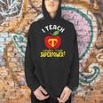 I Teach What's Your Superpower Superhero Teacher Men Hoodie, gift for family, gift for coworker