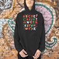 Teacher Christmas Alphabet Back To School Holiday Learning Men Hoodie, gift for family, gift for coworker
