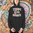 Team 5th Grade Building Blocks Bricks Theme Teacher Team For Men Women Kids Men Hoodie, gift for family, gift for coworker