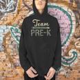 Team Pre-K Camo Pre-K Teacher Camouflage Men Hoodie, gift for family, gift for coworker