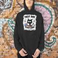 Test Day Stressed Cat Teacher Student Kids Testing Day Men Hoodie, gift for family, gift for coworker