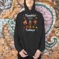 Thankful For My Prek Turkeys In Masks Thanksgiving Teacher For Men Women Men Hoodie, gift for family, gift for coworker