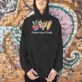 Tie Dye Hippie Peace Love Teach Teacher Appreciation Men Hoodie, gift for family, gift for coworker