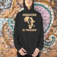 History Education Is Freedom African Map Black Teacher Men Hoodie, History Teacher Hoodies, gift for family, gift for coworker History Education Is Freedom African Map Black Teacher Men Hoodie, History Teacher Hoodies, gift for family, gift for coworker