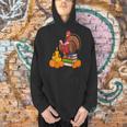 Turkey Reading Books Fall Thanksgiving Teacher Book Men Hoodie, gift for family, gift for coworker Turkey Reading Books Fall Thanksgiving Teacher Book Men Hoodie, gift for family, gift for coworker