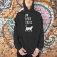 Un Deux Trois Cat Shirt French Teacher Men Hoodie, gift for family, gift for coworker