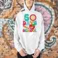 50 Days Of School Teacher Happy 50th Day Of School Kids Men Hoodie, gift for family, gift for coworker