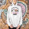 You Can't Scare Me I Teach Art Retro Teacher Ghost Halloween Men Hoodie, gift for family, gift for coworker