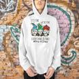 It's Fine We'Re Fine Gnome Pre-K Teacher Christmas Light For Men Women Men Hoodie, gift for family, gift for coworker