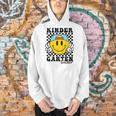 Kindergarten Teacher Hippie Smile Face Back School Men Hoodie, gift for family, gift for coworker Kindergarten Teacher Hippie Smile Face Back School Men Hoodie, gift for family, gift for coworker
