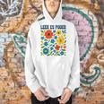 Leer Es Poder Cute Floral Boho Spanish Teacher Reading Men Hoodie, gift for family, gift for coworker Leer Es Poder Cute Floral Boho Spanish Teacher Reading Men Hoodie, gift for family, gift for coworker