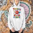Retro Teaching Is My Superpower Apple Teacher Appreciation Men Hoodie, gift for family, gift for coworker