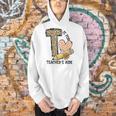 T Is For Teacher’s Aide Back To First Day Of School Leopard Men Women Girls Kids Men Hoodie, gift for family, gift for coworker
