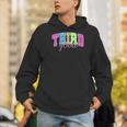 Back To School Neon Checkered Third Grade Colorful Teacher Men Hoodie, funny gift Back To School Neon Checkered Third Grade Colorful Teacher Men Hoodie, funny gift