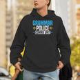 Grammar Police Comma Unit English Teacher Grammar Teacher For Men Women Men Hoodie, English Teacher Hoodies, funny gift
