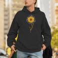 Music Teacher Shirt Sunflower Music Notes Musician Singer Men Hoodie, funny gift