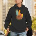 One Thankful Teacher Thanksgiving Turkey Peace Hand Sign Men Hoodie, funny gift One Thankful Teacher Thanksgiving Turkey Peace Hand Sign Men Hoodie, funny gift