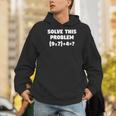 Solve This Problem 9X7467 Elementary Math Teacher Men Hoodie, funny gift Solve This Problem 9X7467 Elementary Math Teacher Men Hoodie, funny gift