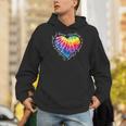 Teaching Is a Work Of Heart Tie Dye Hippie For Teacher For Men Women Girls Kids Men Hoodie, funny gift