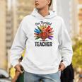 One Thankful Teacher Thanksgiving TurkeyCute Pencil Men Hoodie, funny gift