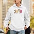 Sped Teacher Halloween Ghost Special Education Preppy Fall Men Hoodie, funny gift