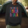 I Am Bilingual I Haha And Jaja Latina Latino Spanish Teacher Men Hoodie, novelty gifts, funny gifts