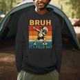 Bruh It's Field Day Teacher Happy Field Day Dabbing Boy Men Hoodie, novelty gifts, funny gifts