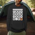 Calculator Easy Halloween Costume For Math Teacher Men Hoodie, novelty gifts, funny gifts