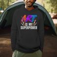 Cool Art For Men Women Art Teacher Artist Painter Superpower Men Hoodie, novelty gifts, funny gifts Cool Art For Men Women Art Teacher Artist Painter Superpower Men Hoodie, novelty gifts, funny gifts
