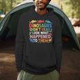 Dinosaurs Didnt Read Look What Happened To Them Cute Teacher Men Hoodie, novelty gifts, funny gifts