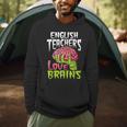 English Teachers Love Brains Zombie Teacher School Halloween Men Hoodie, novelty gifts, funny gifts English Teachers Love Brains Zombie Teacher School Halloween Men Hoodie, novelty gifts, funny gifts