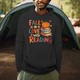 Fall In Love With Reading Autumn Thanksgiving Shirt Teacher Men Hoodie, novelty gifts, funny gifts Fall In Love With Reading Autumn Thanksgiving Shirt Teacher Men Hoodie, novelty gifts, funny gifts