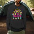 Future Kids Career Teacher Rainbow Boy Girl Graduations Men Hoodie, novelty gifts, funny gifts
