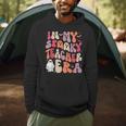 Groovy In My Spooky Teacher Era Halloween Party Boo Men Hoodie, novelty gifts, funny gifts