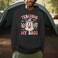 Groovy Teaching My Boos Teacher Ghost Halloween Teacher Men Hoodie, novelty gifts, funny gifts Groovy Teaching My Boos Teacher Ghost Halloween Teacher Men Hoodie, novelty gifts, funny gifts